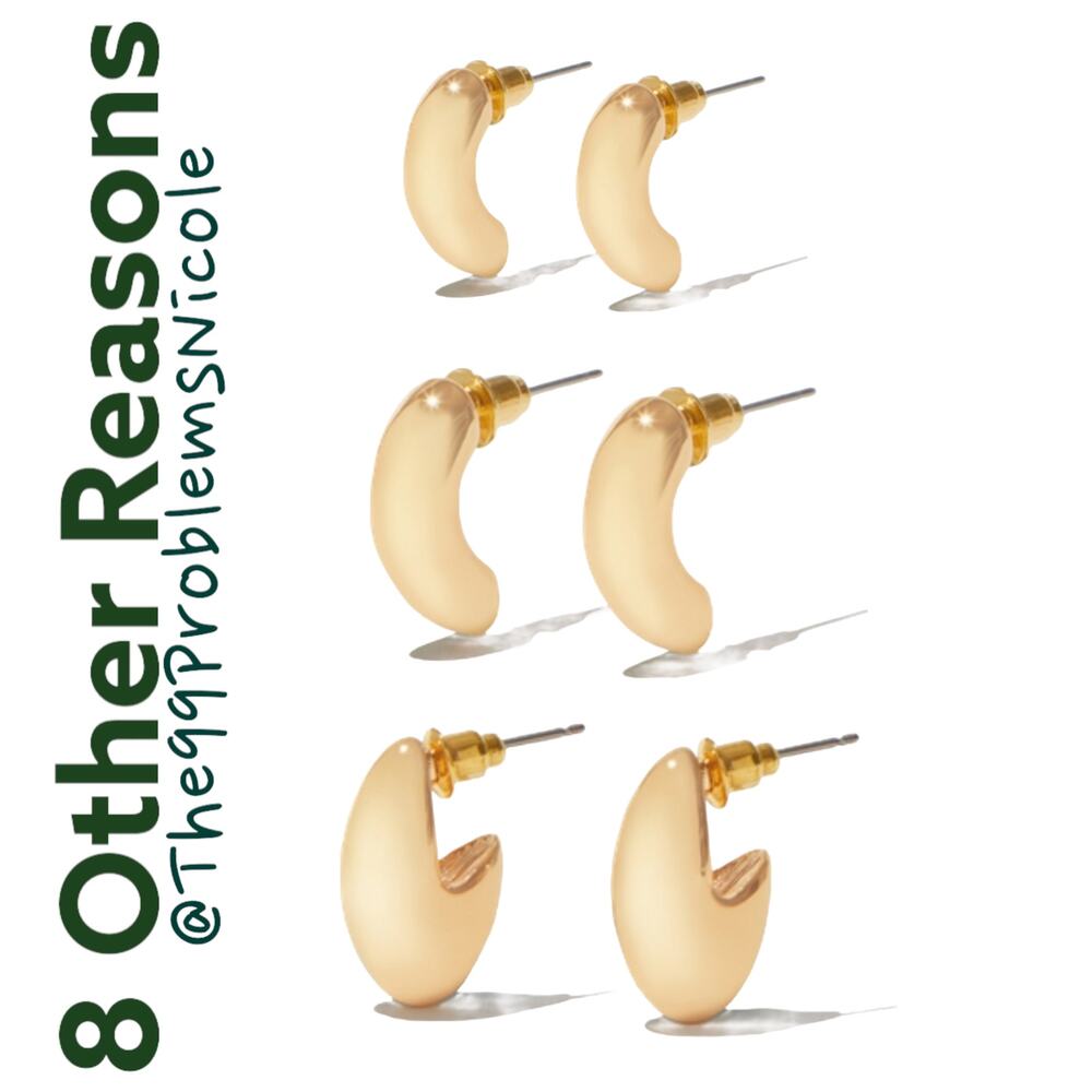 8 Other Reasons Earrings Hoop Set